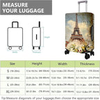 Travel Luggage Cover Suitcase Protector Fits 18-32 Inch Wheel Covers - Image 6