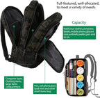 MATEIN 15.6 Inch Laptop Backpack, Sturdy Business Travel Laptop Bagpack - Image 4