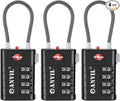 ANVIL 4 Digit Luggage Locks, TSA Locks by ANVIL