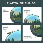 HYDAWAY Pocket Pint - 16oz Collapsible Silicone Cup - Reusable - Image 9