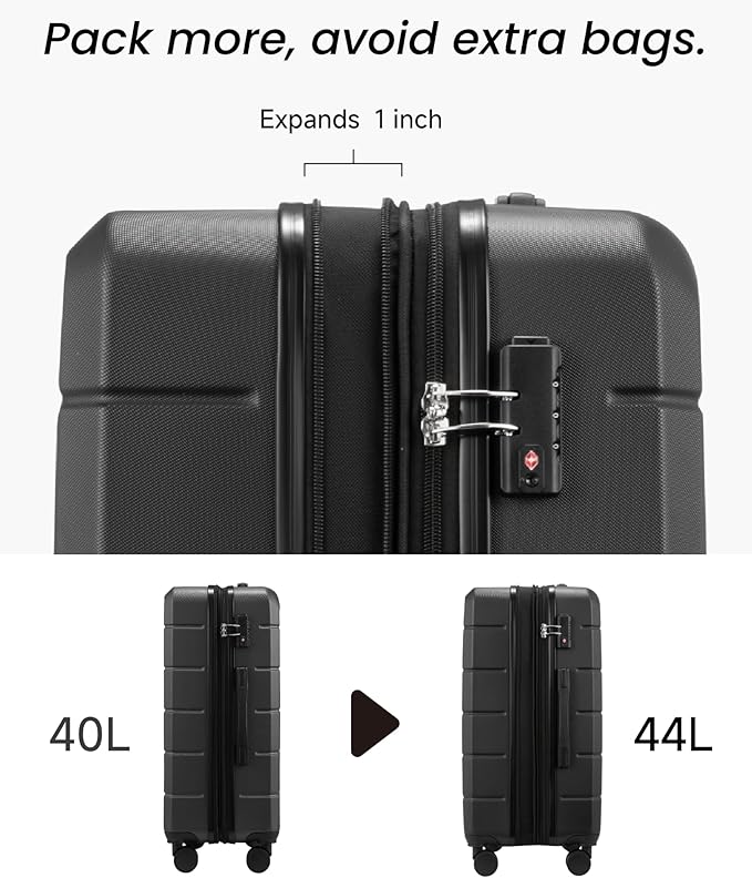 Carry On Luggage 22x14x9 Airline Approved - Image 3