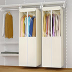 Univivi Garment Bags for Hanging Clothes, 2 Pack Large Clothes Storage Bags - Image 6