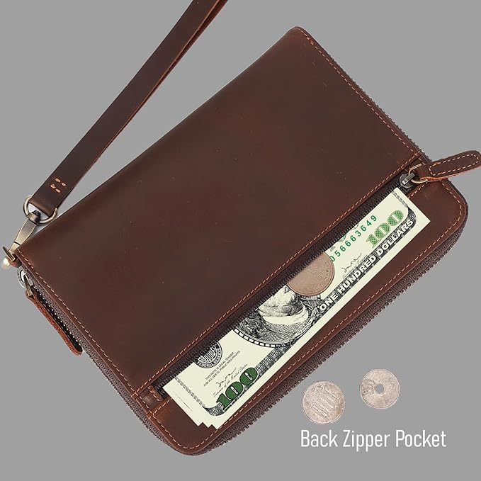 STAR VISTA Lorenzo Full Grain Leather Family Passport Wallet - Image 5