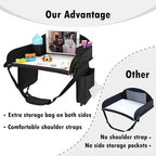 Kids Travel Tray for Toddler Car Seat, Lap Tray for Girl Activities - Image 3
