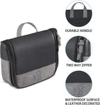 Hanging Toiletry Bag for Men VANCASE Vintage Leather Shaving Dopp Kit Medium - Image 4