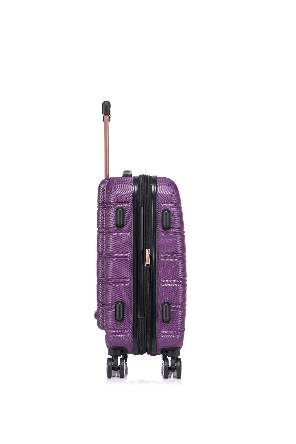 Melbourne Hardside 2 Piece Expandable Spinner Wheel Luggage Set (Purple / 2 Piece (20"/14" Tote))