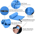 Rainleaf Microfiber Towel Perfect Travel & Gym & Camping Towel. Quick Dry - Image 3