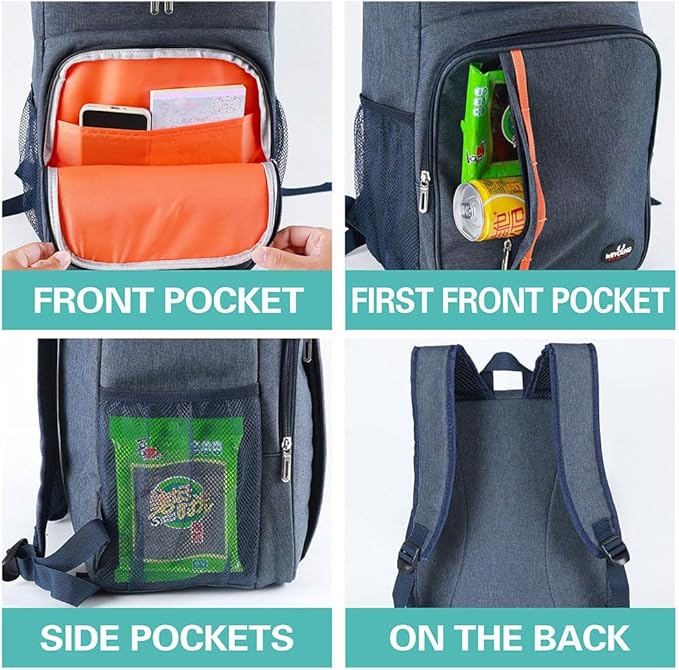 CODOBON Cooler Backpack 20L Insulated Backpack Coolers Lightweight Leak-Proof - Image 4