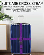 Luggage Straps for Suitcases, Adjustable Travel Belt, Durable Wide Luggage Strap - Image 5
