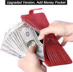 Passport Holder Cover Wallet Travel Essentials Leather Rfid Blocking Case - Image 3
