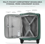 Carry On Luggage, 20 Inch Top Opening Aluminum Frame Lightweight Airline - Image 4