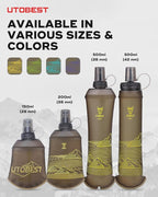 UTOBEST 500ml Soft Flask, 2 Pack Flexible TPU Hydration Water Bottle, - Image 4