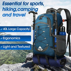 IGOLUMON Hiking Backpack 40L Packable Lightweight Camping Backpack Men Women - Image 7