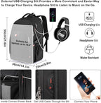 Travel Laptop Backpack, 18.4 inch Extra Large Backpack - Image 7