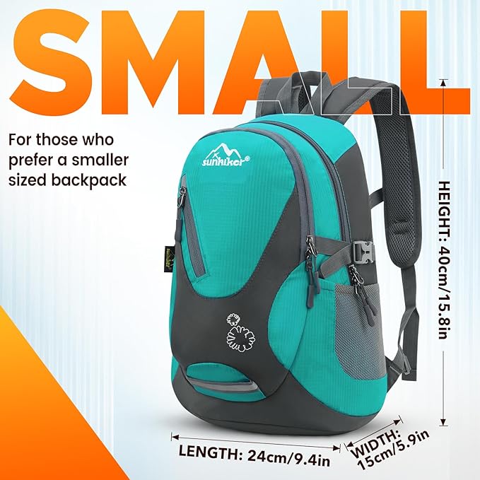 sunhiker Small Cycling Hiking Backpack Water Resistant Travel Backpack - Image 2