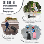 iubest Scooter Luggage Carry On Scooter Suitcase - Image 5