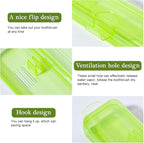 Toothbrush Case Holder 2 Pack, 7.87 x 1.85 x 1.18” - Image 3