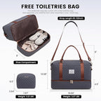 LOVEVOOK Travel Duffle Bag, Weekender Bags - Image 2