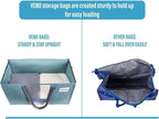VENO 10 Pack Moving Bags, Comforter and Blanket Storage Bags - Image 3