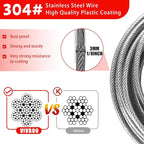 1/8 inch Stainless Steel Security Cable - Image 3