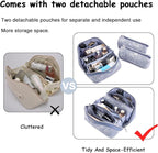 Travel Makeup Bag Cosmetic Bags - Image 6