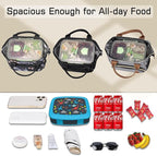 Hibiscus Small Lunch Bag Lightweight Insulated Lunch Box - Image 3