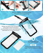 Hiearcool Waterproof Phone Pouch, Universal Case Compatible - Image 7