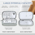 FYY Electronic Organizer, Travel Cable Organizer Bag Pouch Electronic - Image 3
