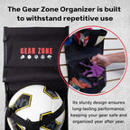 Hanging Sports Equipment Organizer | Multi-Purpose | Garage Sports Ball Storage - Image 6