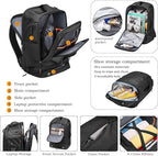 Somago Laptop Backpack Carry On Water Resistant Durable Daypack Backpack fits - Image 3