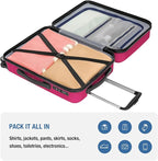KYME Carry On Luggage 22x14x9 Airline Approved - Image 8