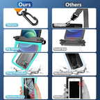 Temdan 2 Pcs Waterproof Phone Pouch, Universal IPX8 Waterproof Cell Phone Case - Image 5