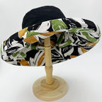 vidsel Womens Sun Hats Wide Brim Reversible Bucket Cotton Hat Packable Summer - Image 8