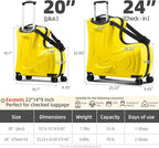 AOWEILA All-in-One Baby Travel Carrier & Ride-On Suitcase – Stroller Replacement - Image 3