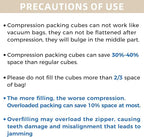 BAGAIL 4 Set/6 Set/8 Set Compression Packing Cubes Travel Accessories - Image 5