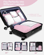 Compression Packing Cubes, Gonex Extensible Storage Mesh Bags Organizers - Image 5