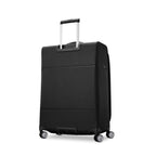 UpLIFT Lightweight Medium Checked Softside Luggage with Spinner Wheels (Medium Checked / Black)