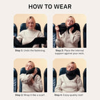 trtl Travel Pillow Cool for Neck Support- Cooling Neck Pillow - Image 5