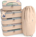 Shacke 6 Set Packing Cubes for Travel by Shacke