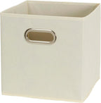 Household Essentials 82-1 Foldable Fabric Storage Bins | Set of 6 Cubby Cubes - Image 4
