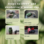 Collapsible Travel Water Bottle18oz, Reuseable Silicone Foldable Water Bottles - Image 7