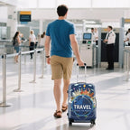 WUJIAONIAO Travel Luggage Cover Baggage Suitcase Cover Protector Skins 18-32 - Image 6