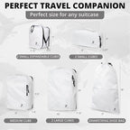 8 Piece Compression Packing Cubes Set - Image 6