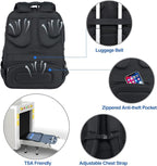 KROSER TSA Friendly Travel Laptop Backpack 18.4 inch XXXL Gaming Backpack - Image 5