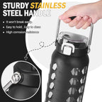 MUKOKO 64oz Glass Water Bottles - Image 2