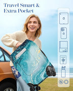 Slohif Luggage Cover for Suitcase Tsa Approved Protector - Image 3