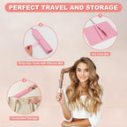 Oversize Silicone Heat Resistant Mat for Curling Irons, Hair Straighteners, Flat Irons and Hot Hair Styling Tools, Portable Wrap Pad Cover for Vanity, Travel, Salon(14.2" x 11.0")