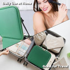 Travel Makeup Bag with LED Mirror and 10x magnifying glass with 3 Lighted - Image 6