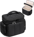 LEDAOU Toiletry Bag for Women, Quilted Travel Makeup Bag Organizer by LEDAOU