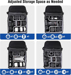 MOSISO Camera Backpack, DSLR Camera Bag - Image 3